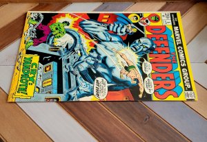 DEFENDERS #5 FN (Marvel 1973) Origin of VALKYRIE + Sub-Mariner, Hulk, Dr Strange 