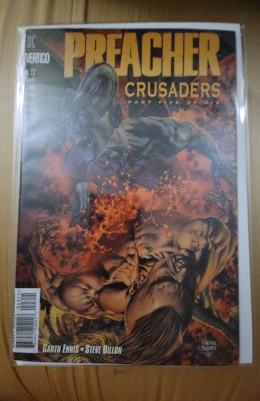Group Lot of 25 Comics (See Details) Preacher, Trees