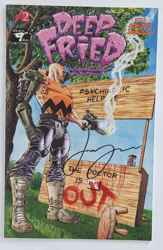 Deep Fried #1, 2, 3 (2001)  VF+   three book lot, signed by Jason Yungbluth