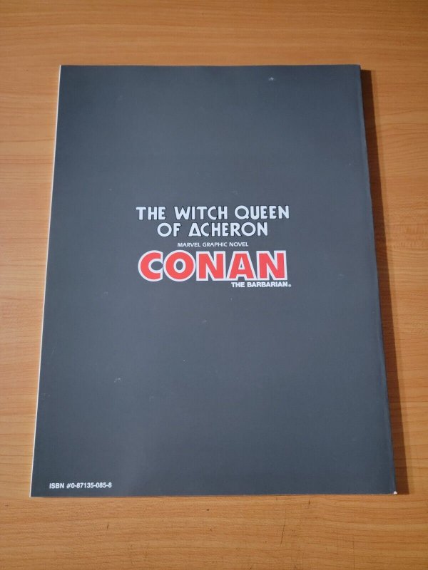 Marvel Graphic Novel #19 Conan ~ NEAR MINT NM ~ 1985 Marvel Comics