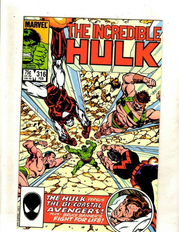 10 Incredible Hulk Marvel Comics # 173 204 208 312 315 316 317 318 319 320 JF14