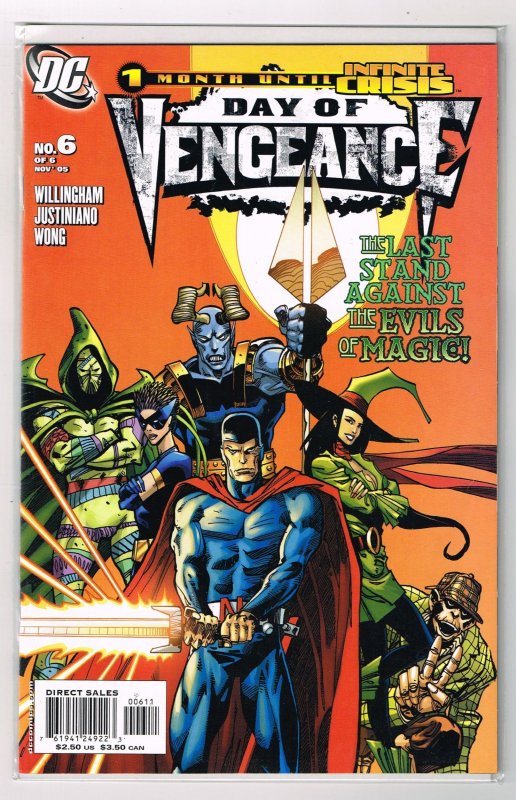 Day of Vengeance #6 (2005) DC - BRAND NEW - NEVER READ