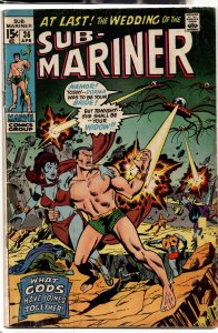 Sub-Mariner #36 (1971) Namor the Sub-Mariner