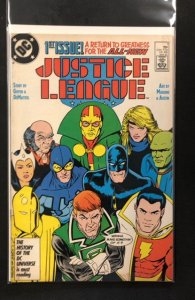 Justice League #1 (1987) 1st appearance maxwell lord