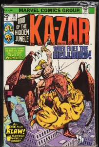 Ka-Zar #15 (1976) Ka-Zar