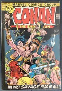 Conan the Barbarian #12 (1971, Marvel) VF-