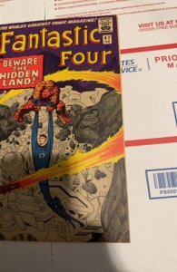 Fantastic Four #47 (1966)Kirby-2nd Blackbolt