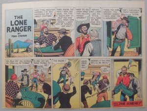 Lone Ranger Sunday Page by Fran Striker and Charles Flanders from 11/14/1943