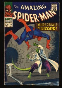 Amazing Spider-Man #44 VG/FN 5.0 2nd Appearance Lizard!