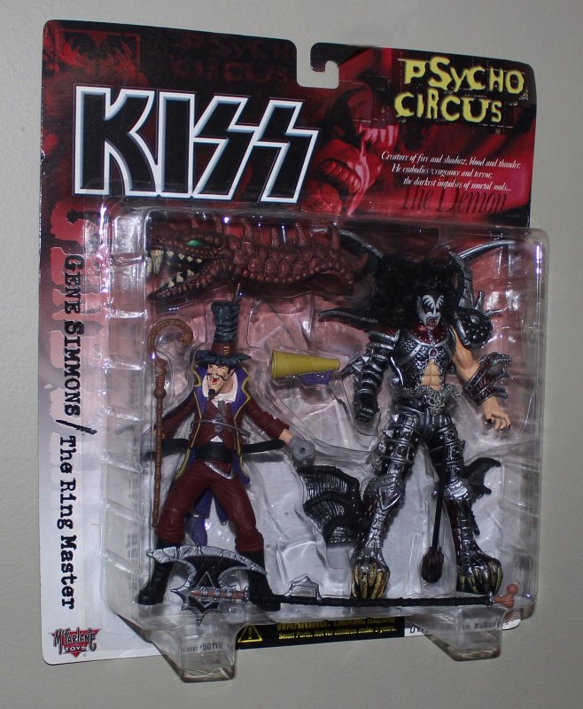 Kiss Psycho Circus Figures (SET of 4) McFarlane Toys 1998