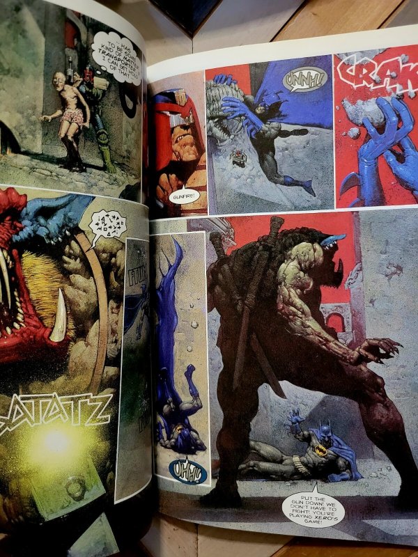 Batman Judge Dredd: The Ultimate Riddle (1995 DC) TPB ft. RIDDLER & XERO FN 6.0