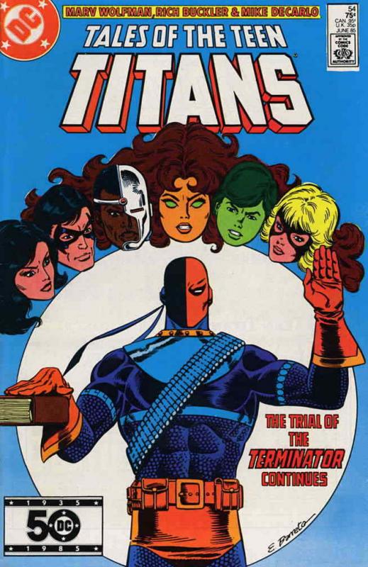 Tales of the Teen Titans #54 VF/NM; DC | save on shipping - details inside