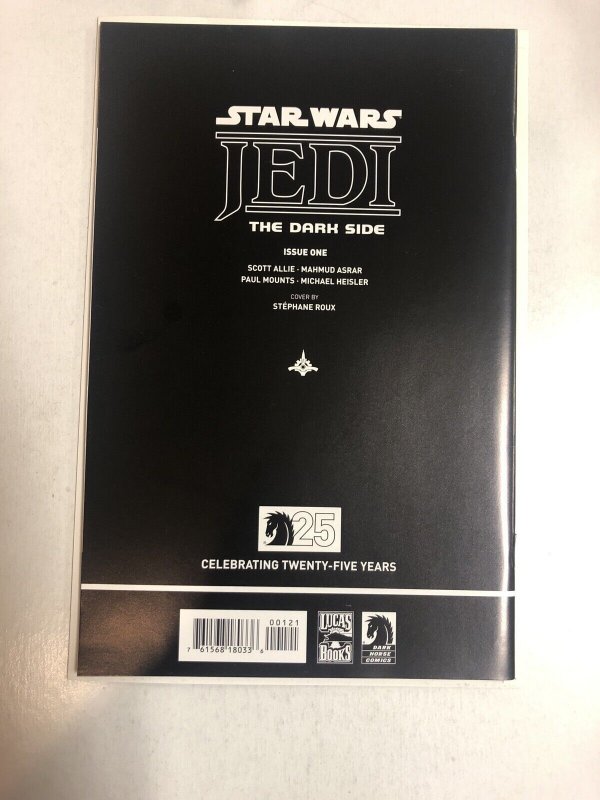Star Wars: Jedi-Dark Side (2011) # 1 (NM) Dark Horse 25th Anniversary Variant