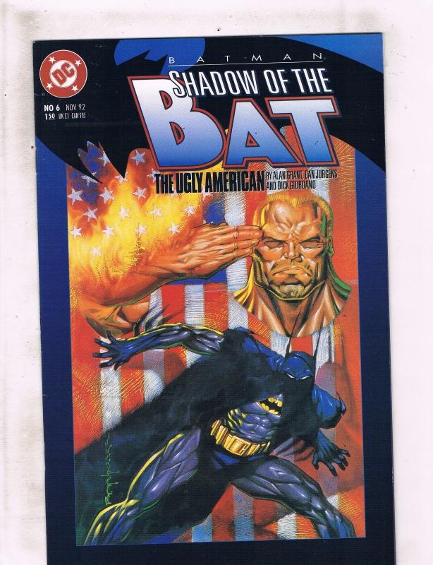 Lot of 4 Batman Shadow of the Bat DC Comic Books #4 5 6 7 TW42