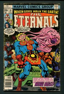 Eternals #18, #19 (SET)  3.0 GD-VG /  Jack Kirby /  1st Series 1976
