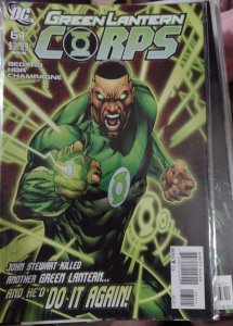 GREEN LANTERN CORPS  # 61  2011  john stewart