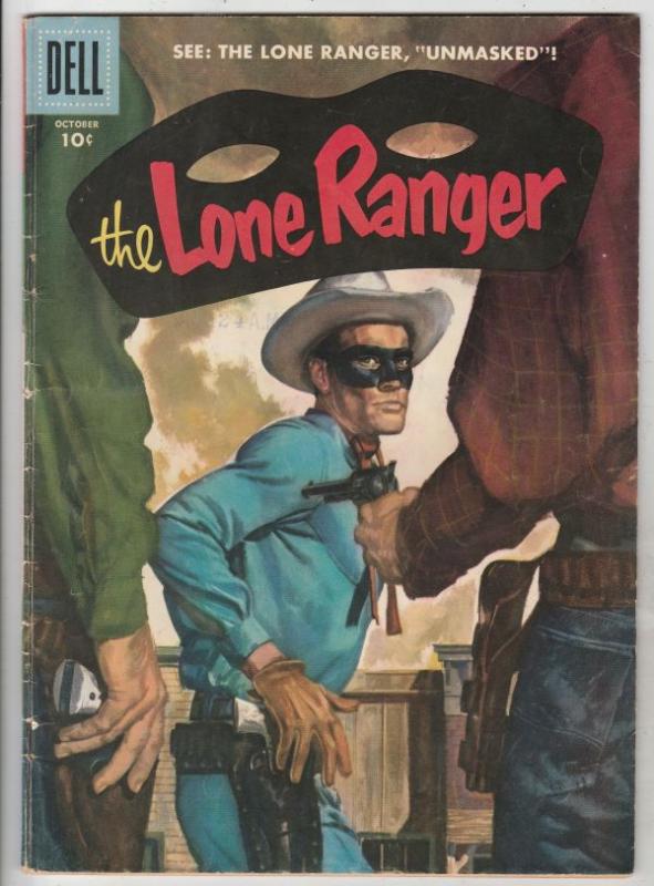 Lone Ranger, The #100 (Jan-56) FN Mid-Grade The Lone Ranger, Tonto, Silver