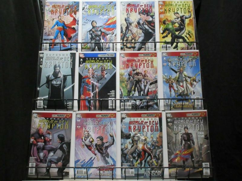 SUPERMAN WORLD OF NEW KRYPTON (2009) 1-12  COMPLETE!