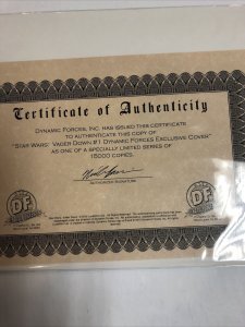 Star Wars Vader Down (2015) # 1 (NM) Dynamic Force Variant Ltd 15,000 Copies