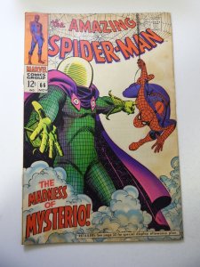 The Amazing Spider-Man #66 (1968) VG+ Condition moisture stains