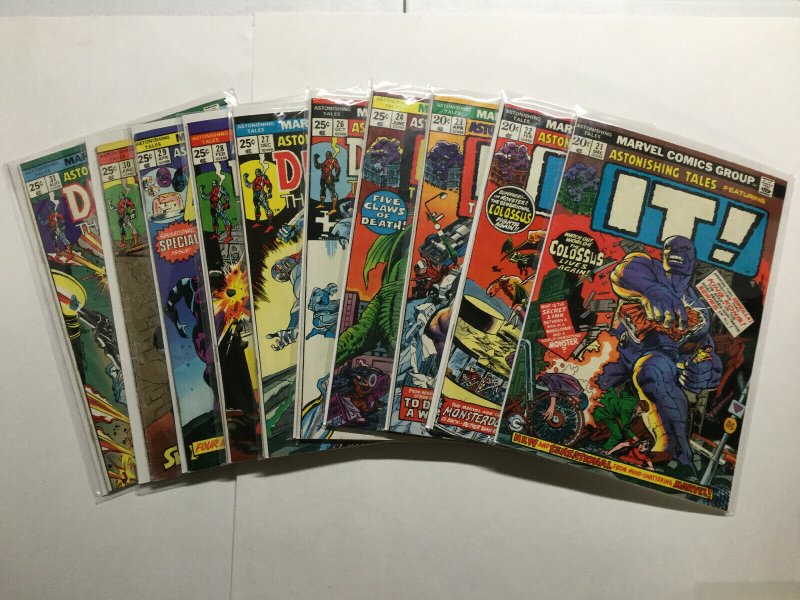 Astonishing Tales 1-24 26-36 Lot Run Set Very Good/Fine To Fine/Very Fine Marvel