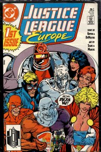 Justice League Europe #1 (1989) Justice League [Key Issue]