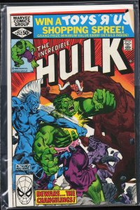 The Incredible Hulk #252 (1980) Hulk