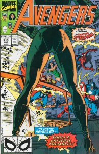 Avengers #315 - Nebula & Spider-Man - 1990 (High Grade)