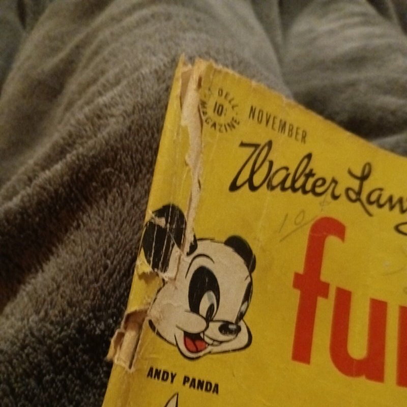 1946 Walter Lantz New Funnies #117 Comics golden age Andy panda woody woodpecker