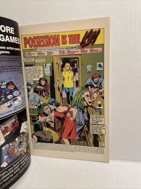 Wolverine #2 1988