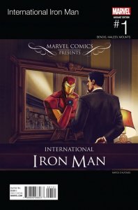 International Iron Man #1 2016 Marco D'Alfonso Hip-Hop Variant Marvel EB05