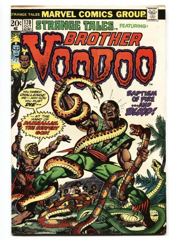 STRANGE TALES #170 BROTHER VOODOO-ROMITA COVER comic book