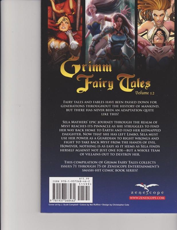 Grimm Fairy Tales Trade Paperback TPB Volume 12 GFT Zenescope