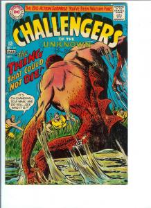 Challengers of the Unknown #60 - Silver Age - 1968 (Fine)