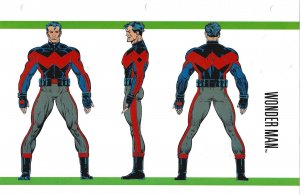 Official Handbook of the Marvel Universe Sheet- Wonder Man