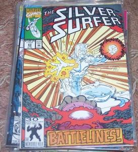 Silver Surfer # 62  1992, Marvel the collection agency + battle lines 