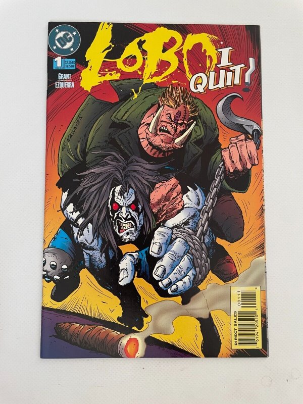 Lobo I Quit # 1 NM 1st Print DC Comic Book Grant Ezquerra 12 RC48