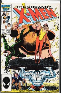 The Uncanny X-Men #206 Direct Edition (1986) X-Men
