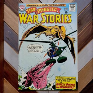 STAR-SPANGLED WAR STORIES #115 FN- (DC 1964) DINOSAURS! ANDRU, ABEL, ESPOSITO