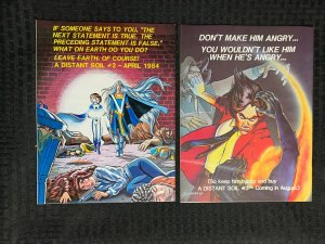 1983 A DISTANT SOIL #1 & 2 VG+ 4.5 LOT of 2 Warp Graphics / Colleen Doran