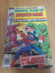 Marvel Team-Up #52 British Variant (1976)