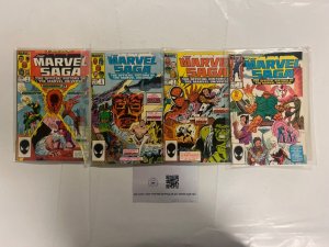 4 Marvel Saga Marvel Comic Books # 1 2 3 4 Avengers Defenders Thor 44 JS54