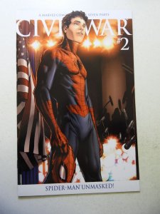 Civil War #2 Second Print Cover (2006) VF+ Condition