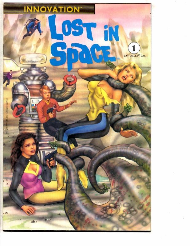 4 Lost In Space Innovation Comic Books #1 (Special Edition) #1 2 + #1 ANNUAL J68