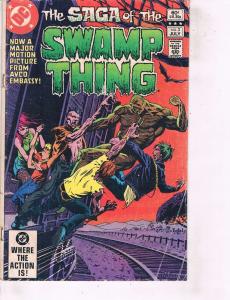 Lot Of 2 DC Comic Books Titans #1 and Saga Swamp Thing #3  Batman LH24