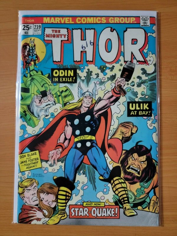 The Mighty Thor #239 ~ FINE - VERY FINE VF ~ 1975 Marvel Comics