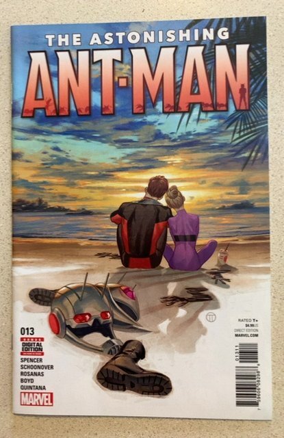 Astonishing Ant-Man #13 (2016) Nick Spencer Story Julian Totino Tedesco Cover