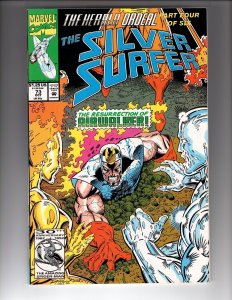 • Silver Surfer #73 (1992) Airwalker app! / 0381-NSC•NB4