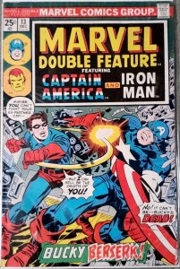 Marvel Double Feature BRONZE AGE COMIC LOT #21,19,13,10,8 (1977) Panther America