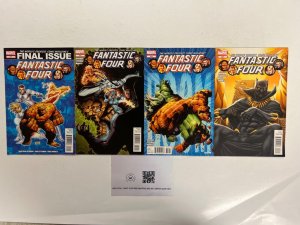 4 Fantastic Four Marvel Comic Books # 607 609 610 611 Avengers Hulk 108 JS44